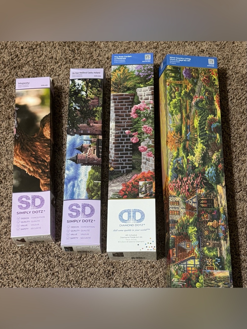 Diamond Painting Art Diamond Dotz Bundle Lot